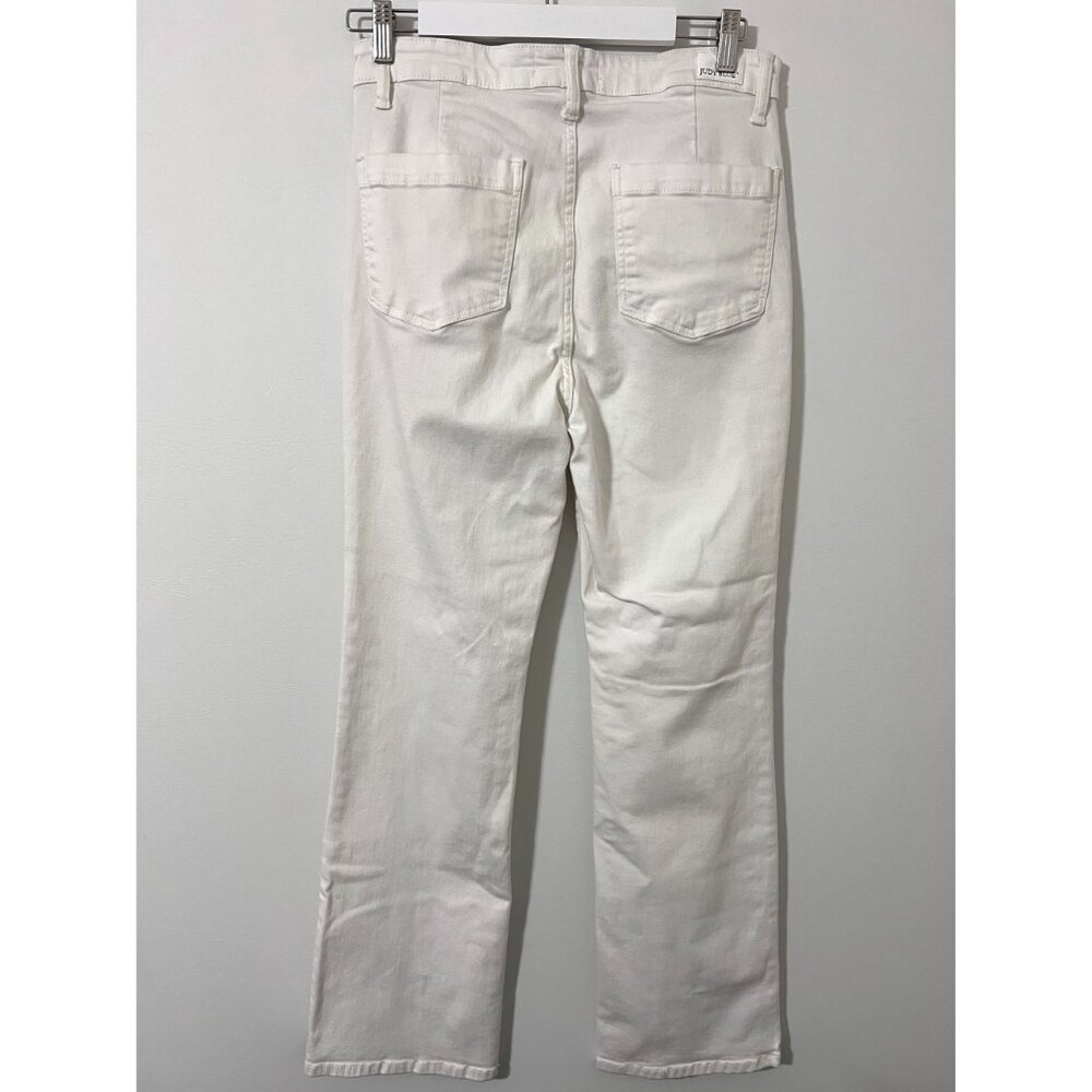 Judy Blue White High Rise Boot Cut Jeans Size 11/30 - Picture 8 of 8